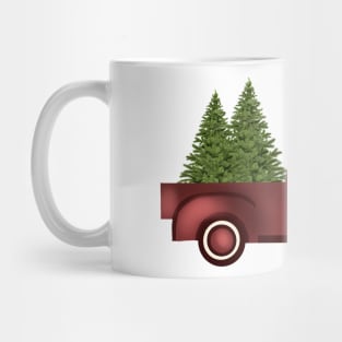 Christmas Tree Farm Truck Country Christmas Mug